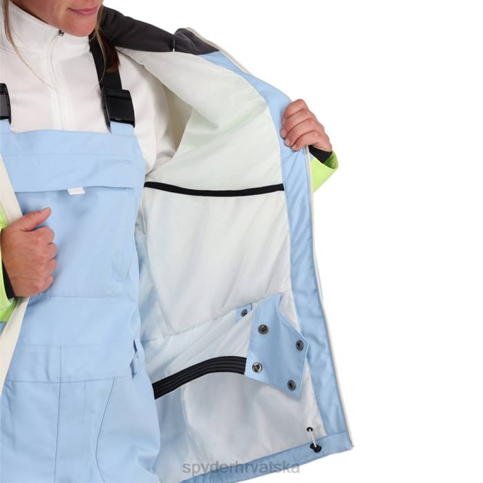 Spyder žene polje N4X8307 odjeća prah plavi visoki napon