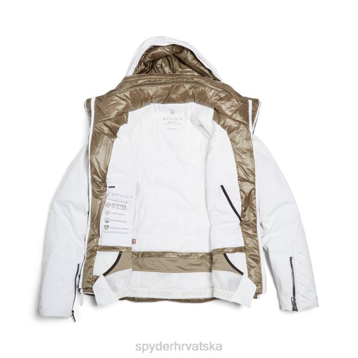 Spyder žene vrhunac bez umjetnog krzna N4X8295 odjeća bijela