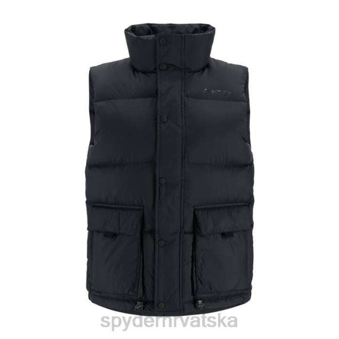 Spyder žene vjetrobranski prsluk N4X8411 odjeća crno