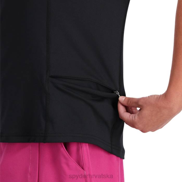 Spyder žene arc graphene tech majica N4X8385 odjeća crno