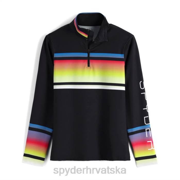 Spyder žene ombre poluzatvarač N4X8399 odjeća crno