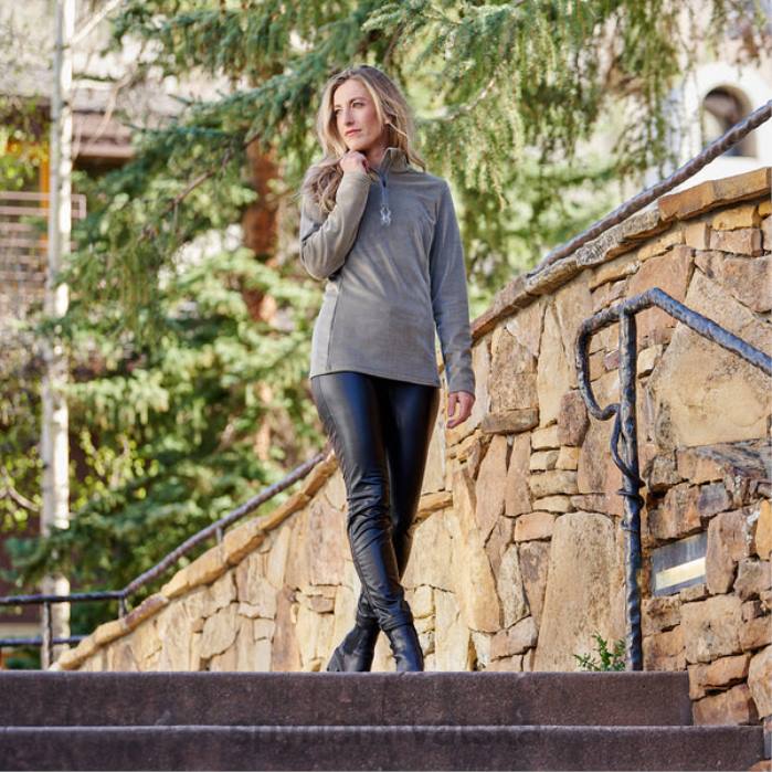 Spyder žene shimmer bug pola zip N4X8403 odjeća kašmir